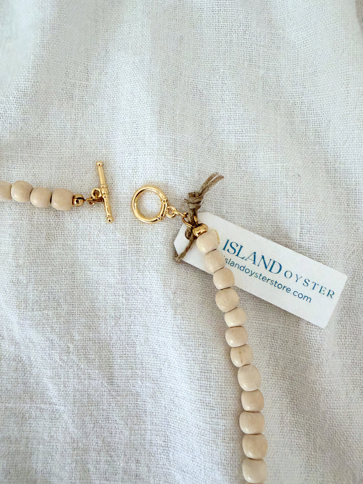 Saltwater Long Beaded Necklace
