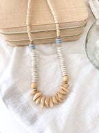 Saltwater Long Beaded Necklace