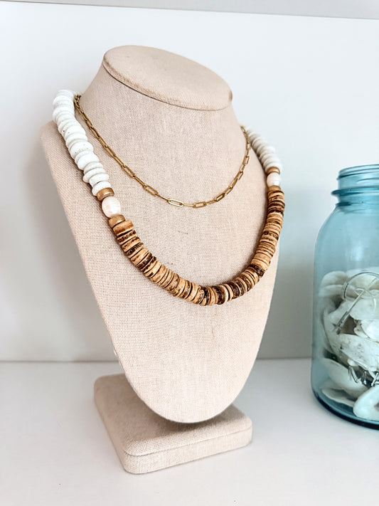 Coconut Bay Beaded Necklace