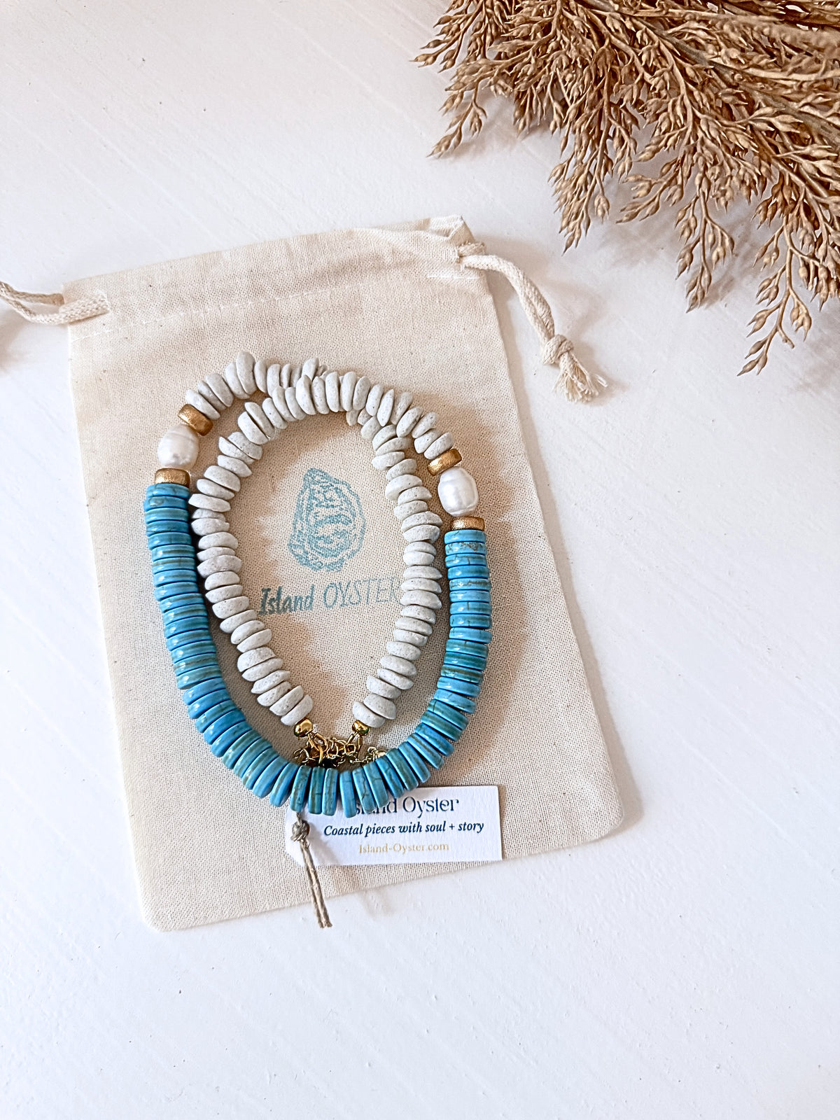 Coastal Soul Turquoise Beaded Necklace