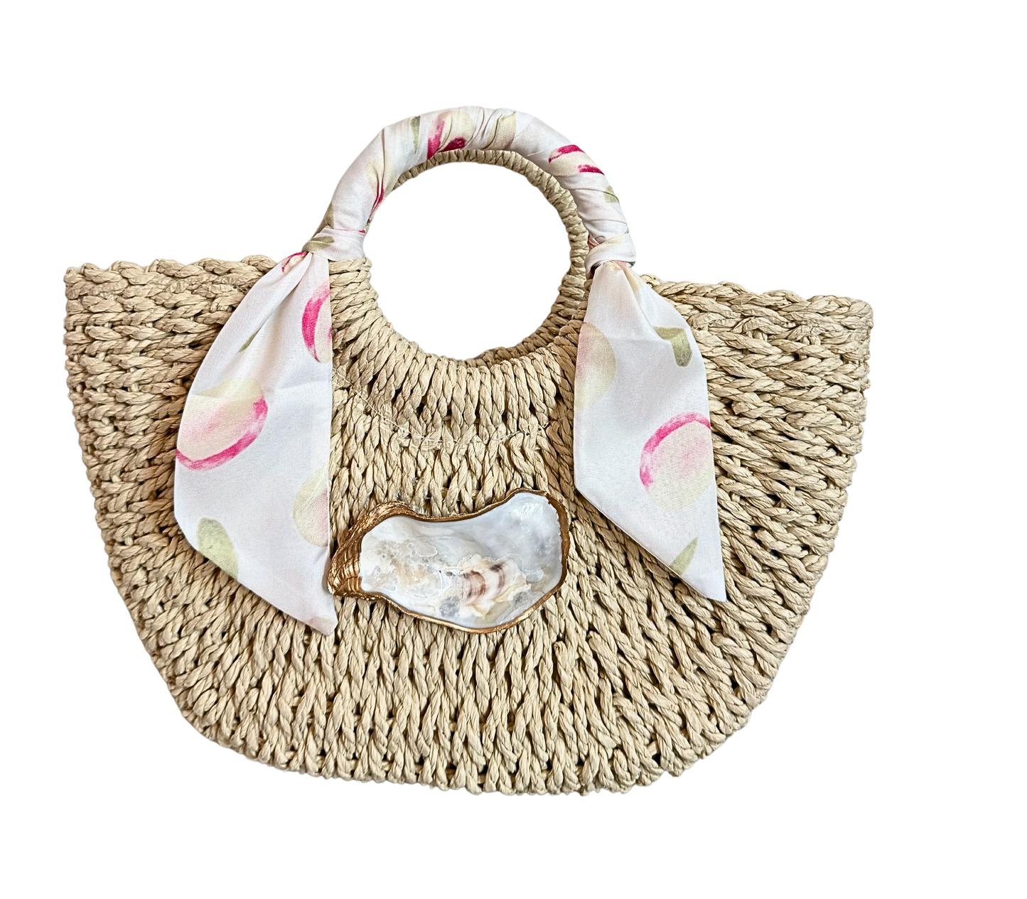 Medium Oyster Wrap Tote | Nectarine