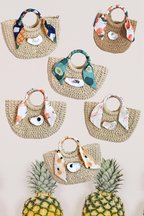 Medium Oyster Wrap Tote | Pineapple Crush