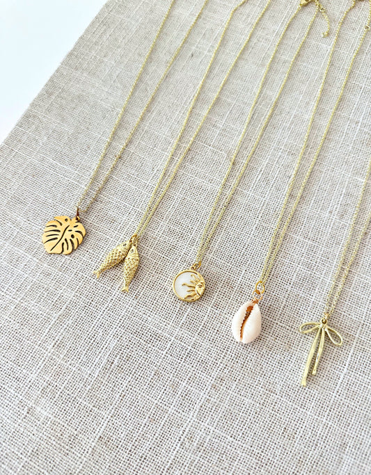 Golden Hour Coastal Charm Necklaces | 7 styles
