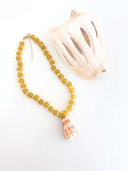 Capers Sea Glass Necklace