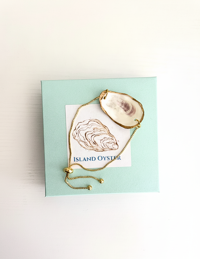 Gold Shell Bolo Bracelets