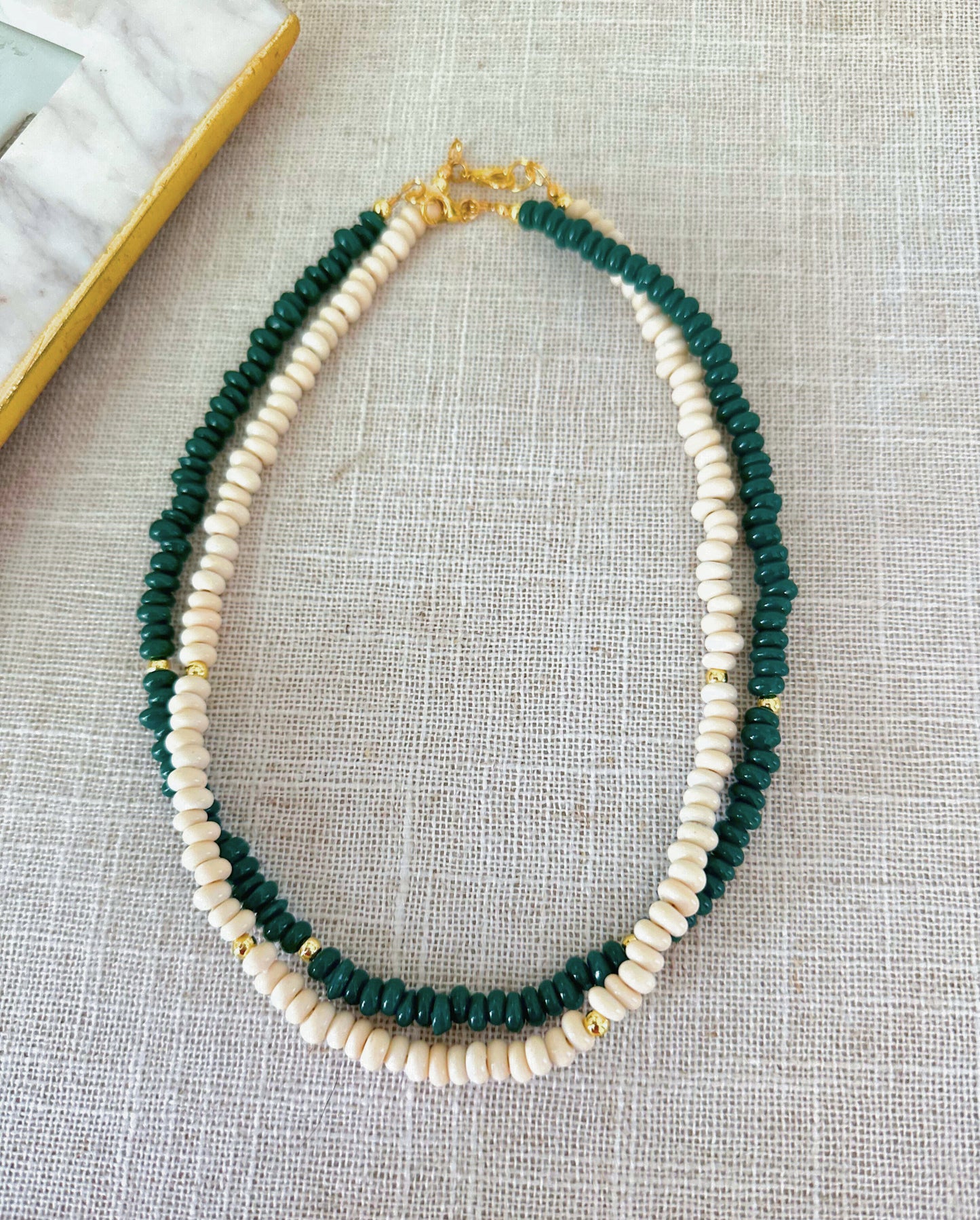Java Beaded Choker Necklace | 6 Colors