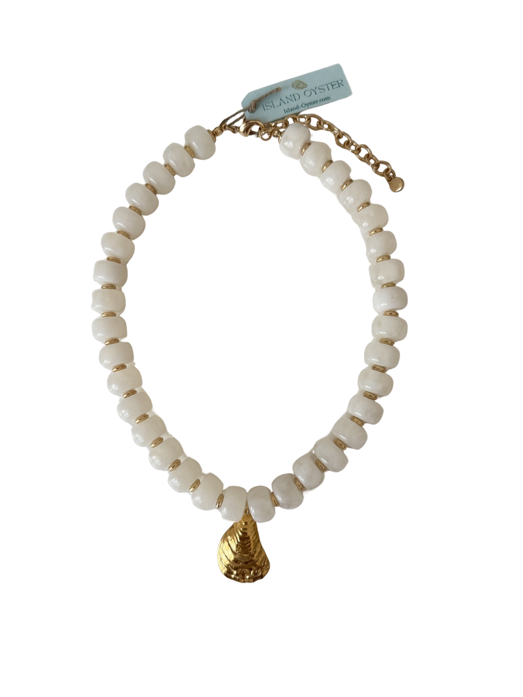 Dockside White Necklace
