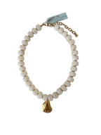 Dockside White Necklace