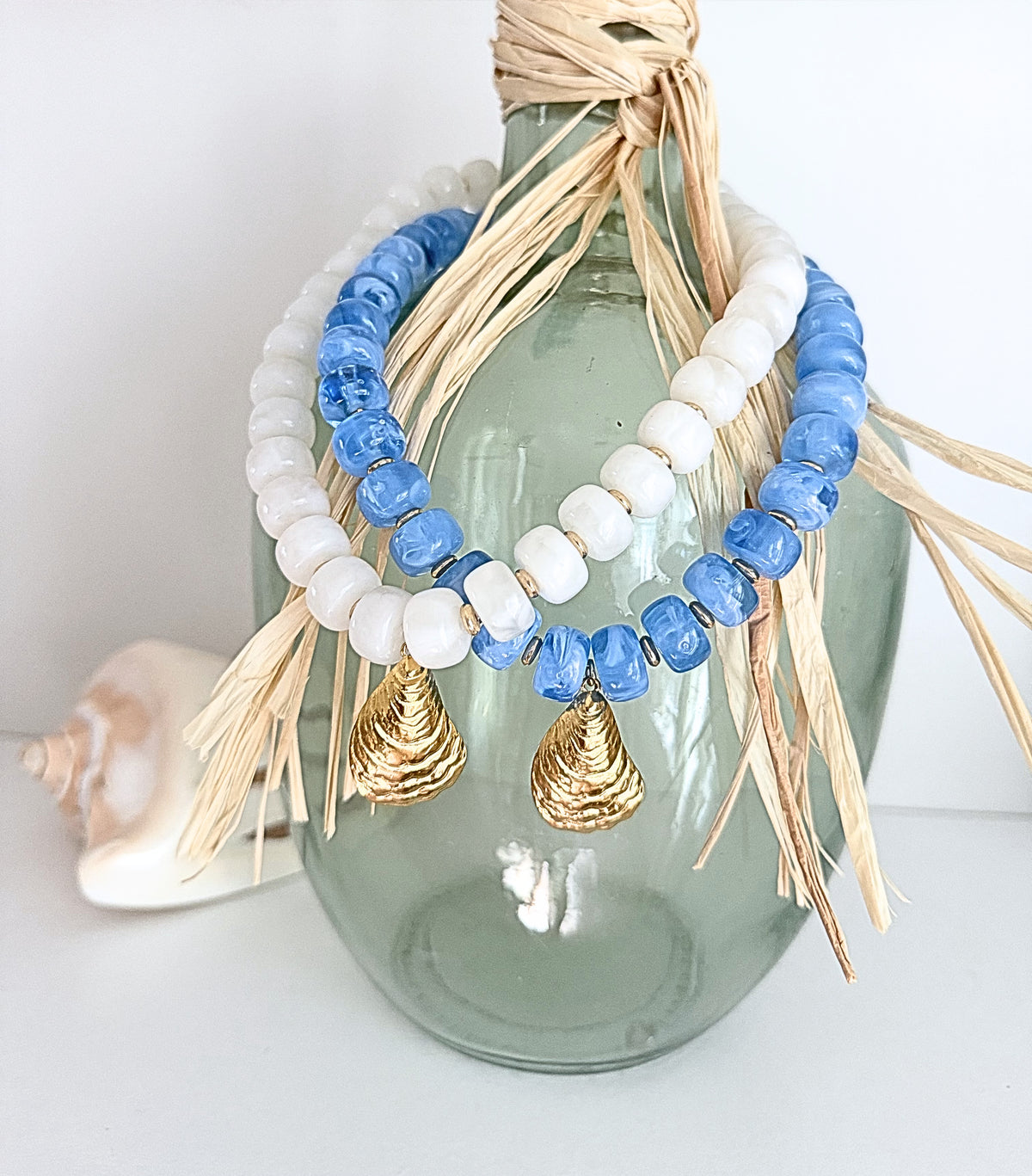 Dockside Sky Blue Necklace