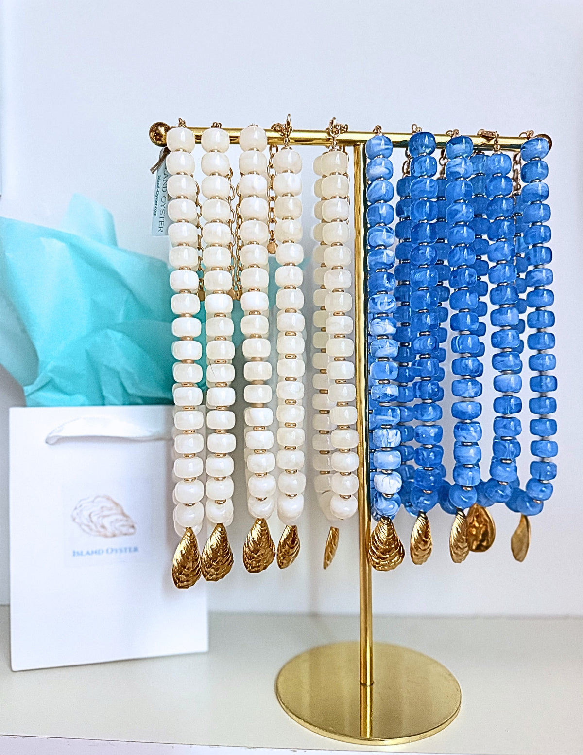 Dockside Sky Blue Necklace
