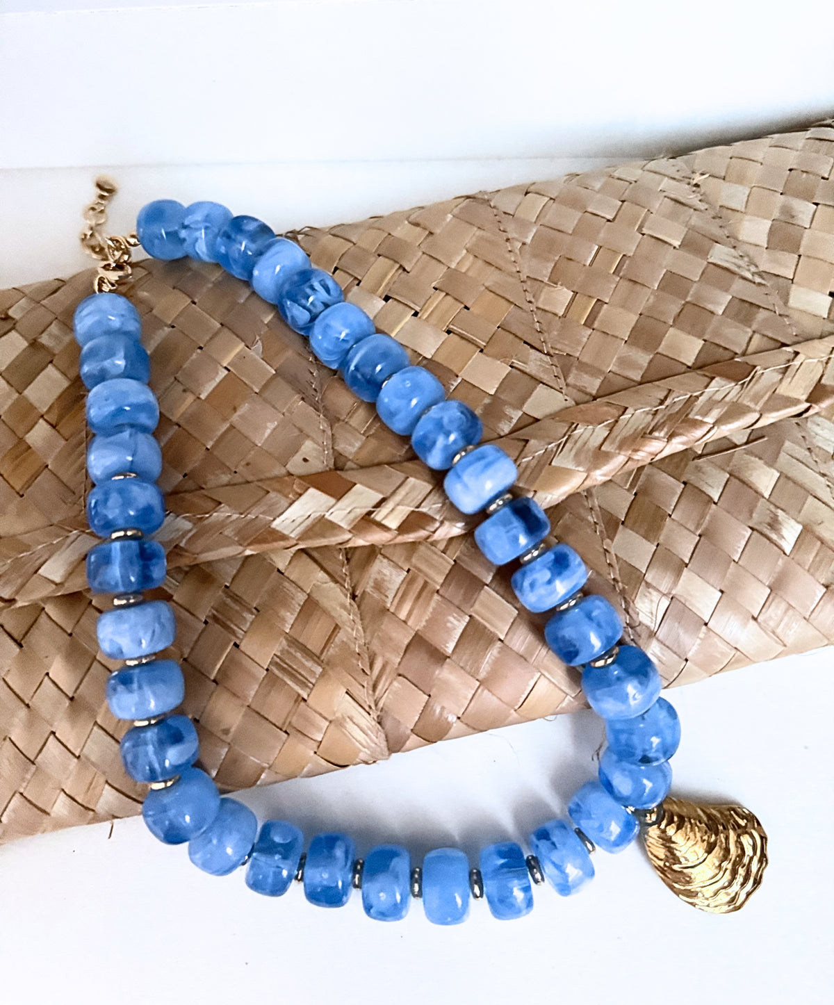 Dockside Sky Blue Necklace