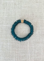 Salt + Sol Sea Glass Disc Bracelet