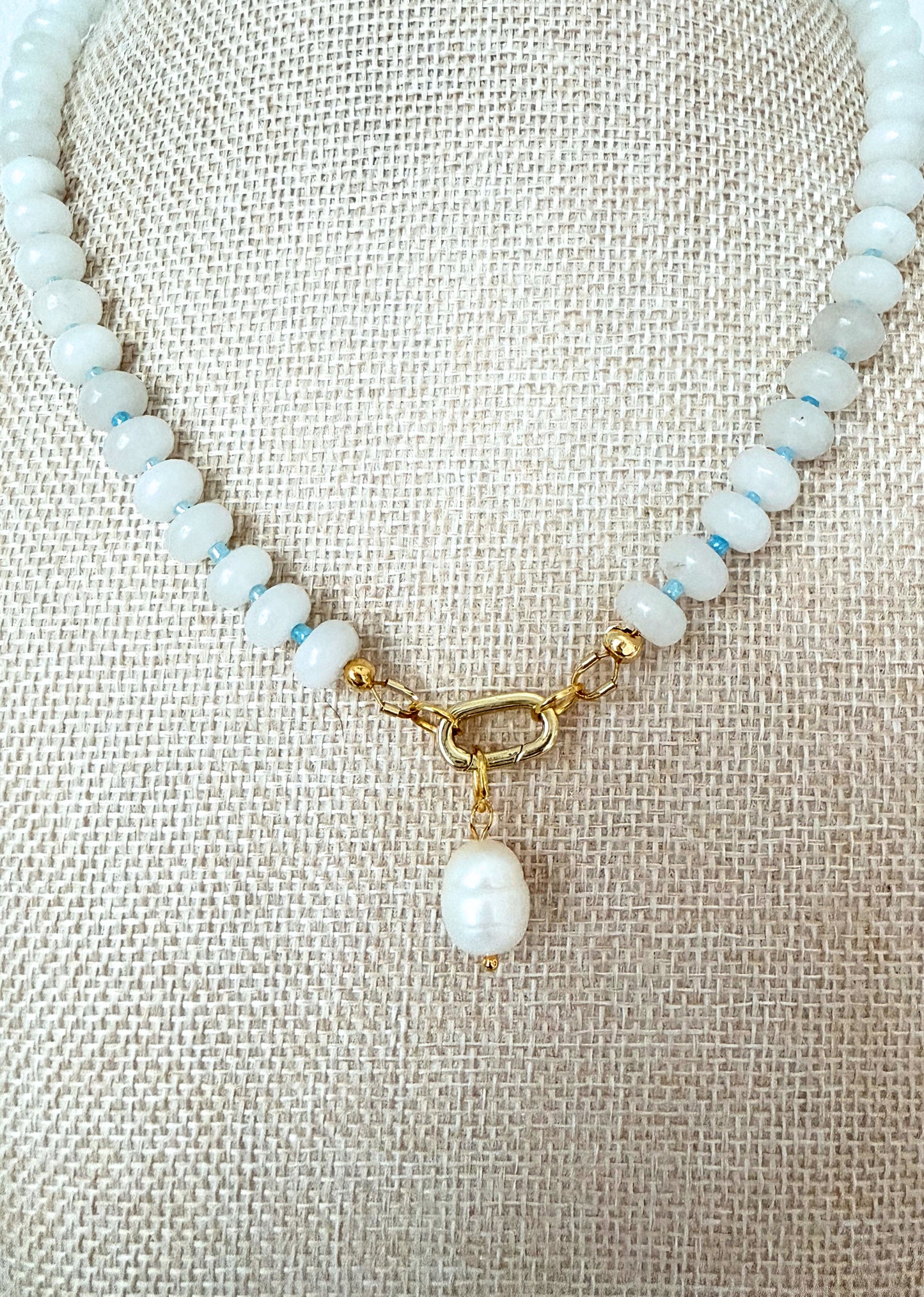 Lowcountry Blue Gemstone Necklace