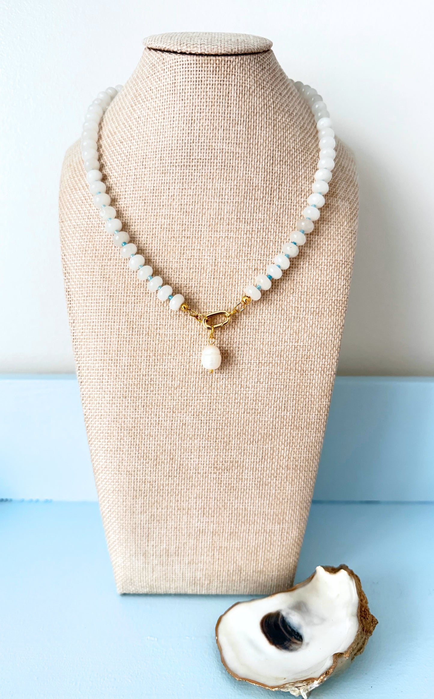 Lowcountry Blue Gemstone Necklace