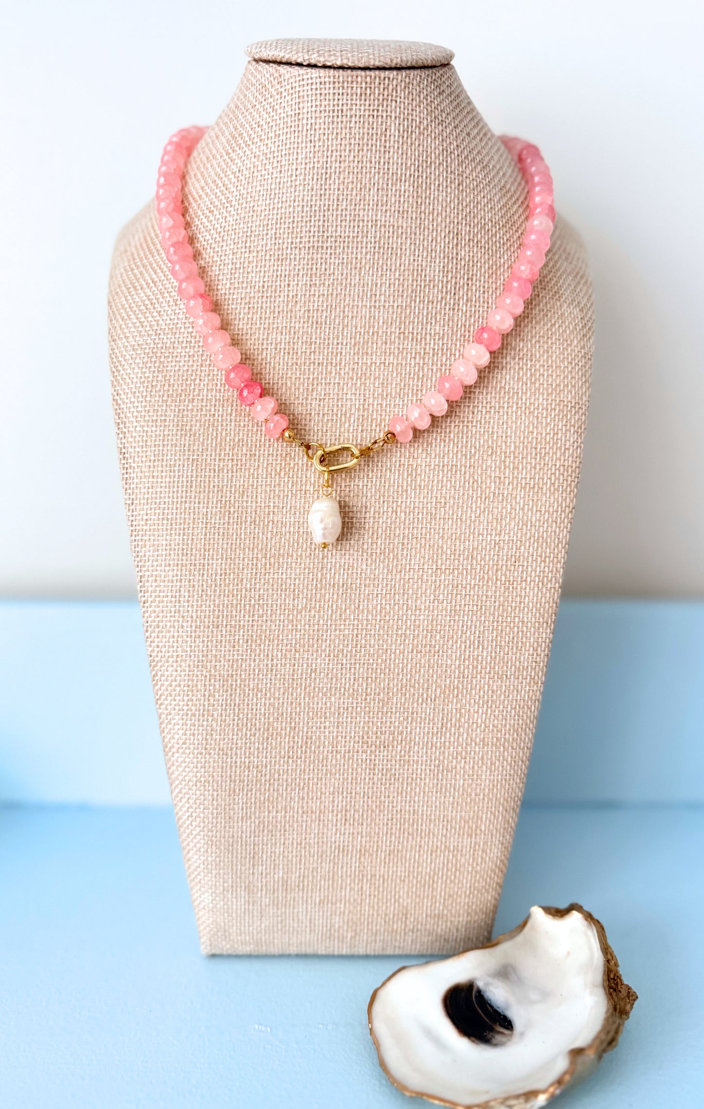 Lowcountry Rose Gemstone Necklace