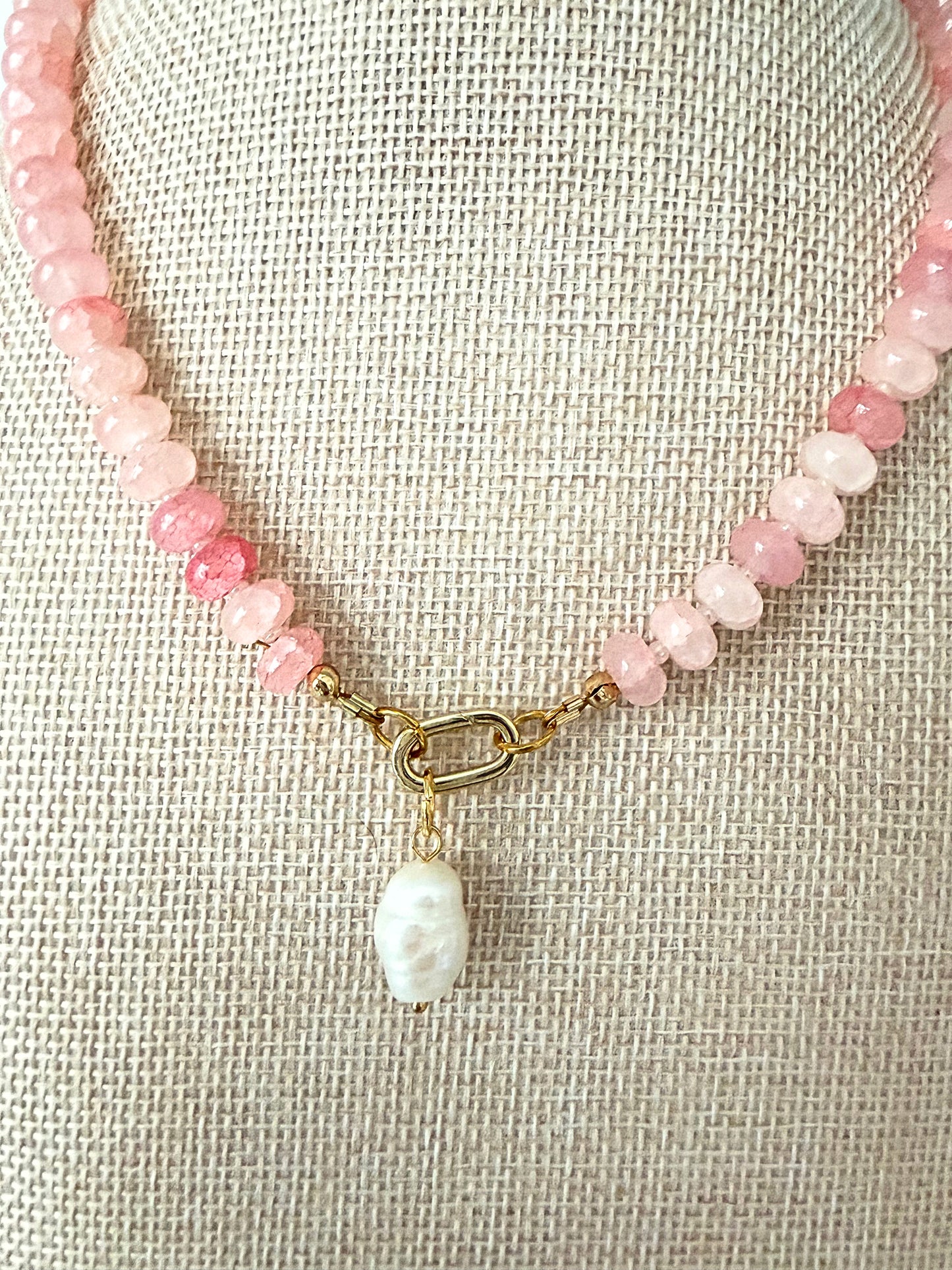 Lowcountry Rose Gemstone Necklace