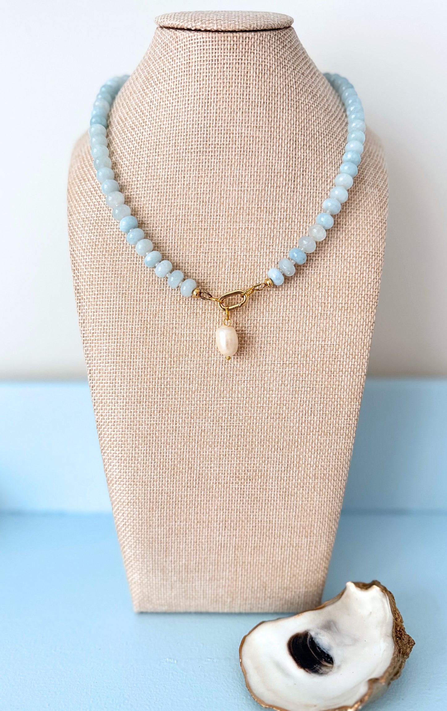 Lowcountry Sky Gemstone Necklace