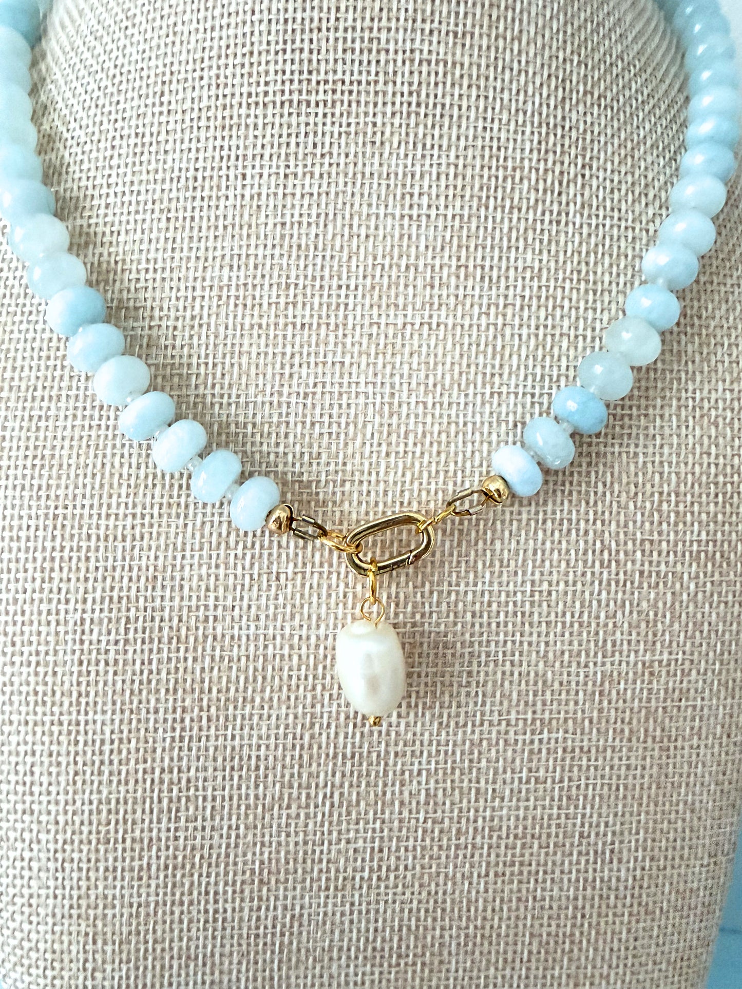 Lowcountry Sky Gemstone Necklace