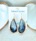Gold Muscle Shell Earrings