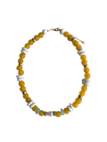 Sunwashed Yellow Sea Glass Necklace