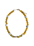 Sunwashed Yellow Sea Glass Necklace