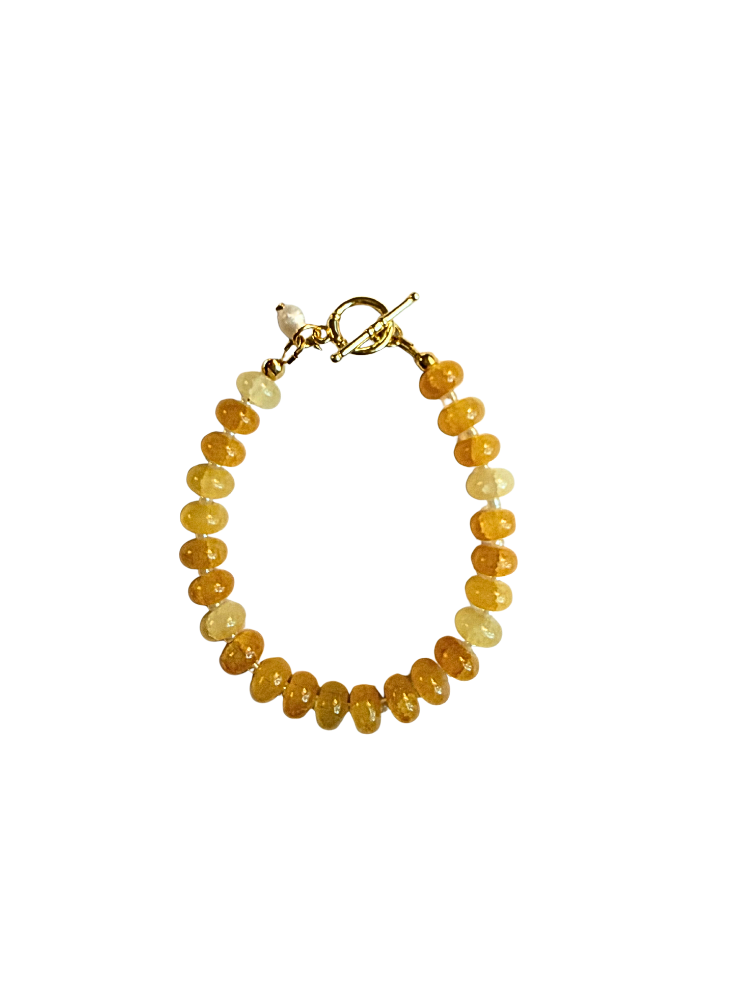 Hidden Pearl Gemstone Bracelet | 5 colors