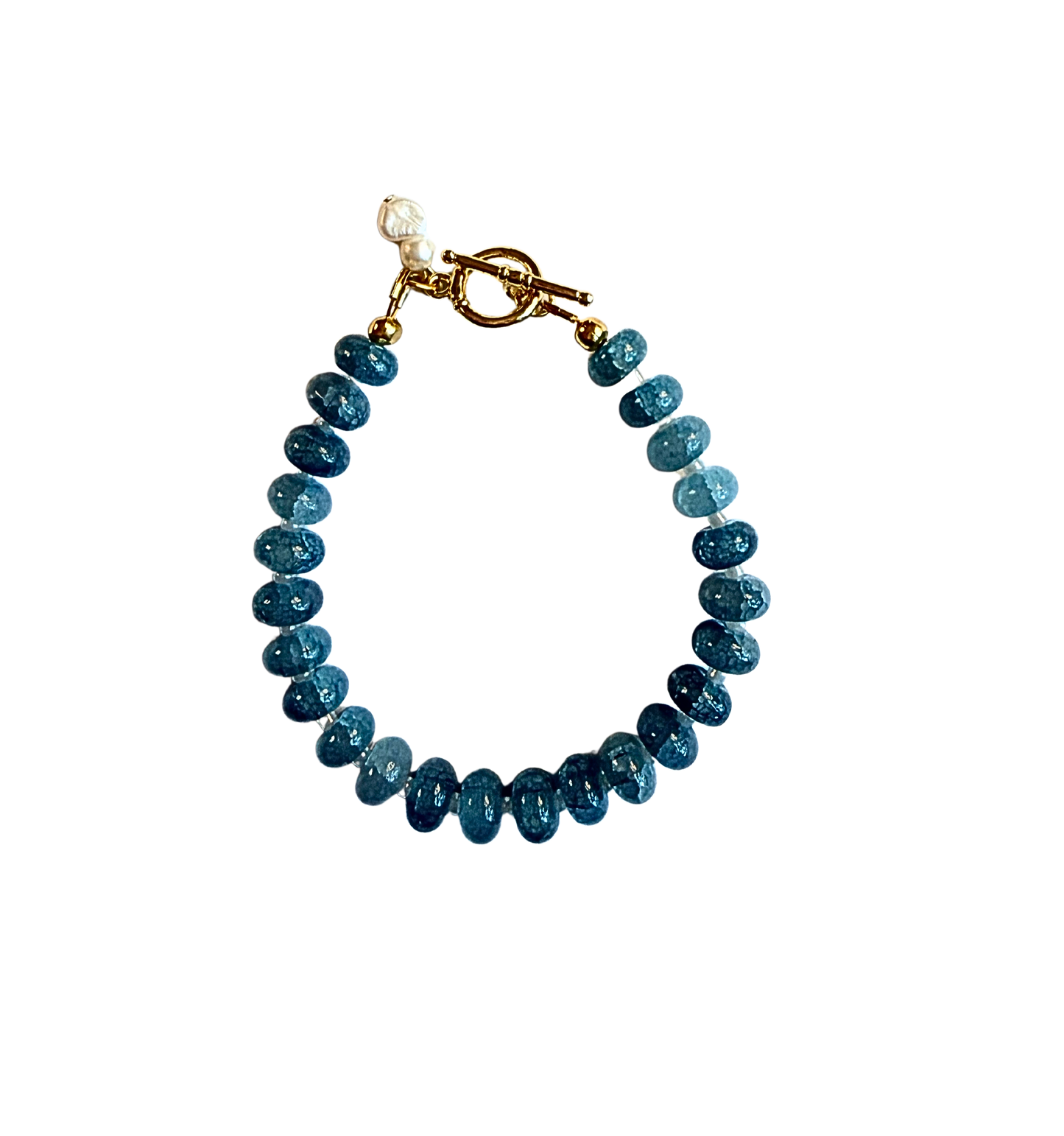 Hidden Pearl Gemstone Bracelet | 5 colors