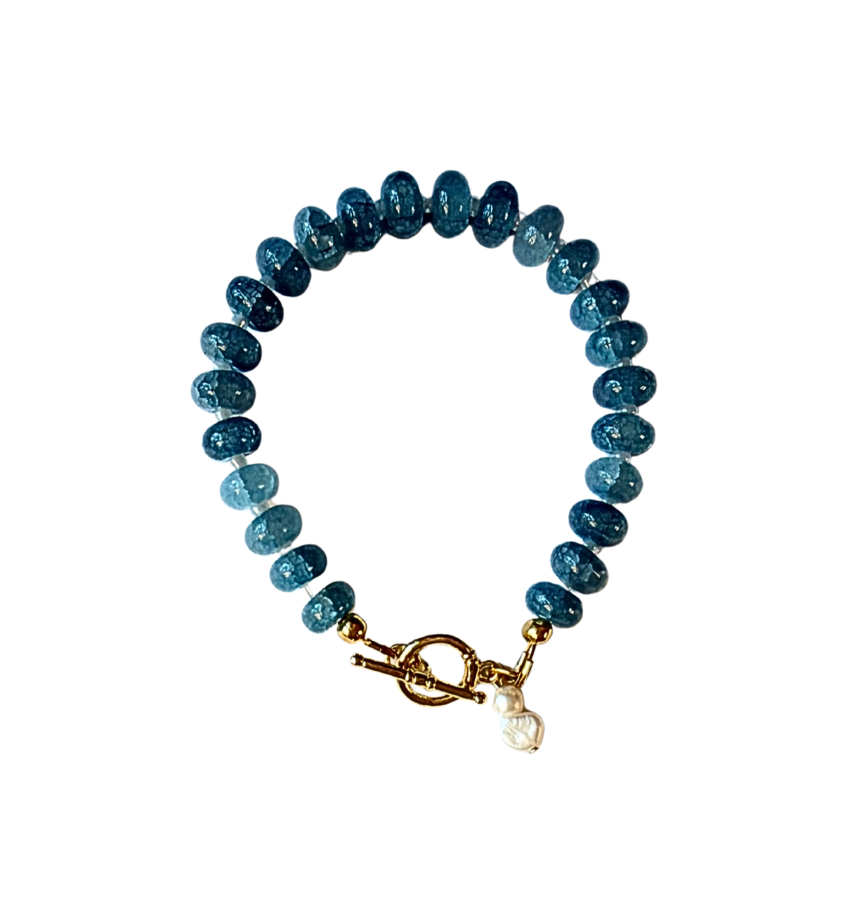 Hidden Pearl Gemstone Bracelet | 5 colors