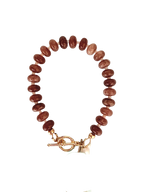 Hidden Pearl Gemstone Bracelet | 5 colors