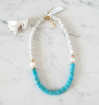 Coastal Soul Turquoise Beaded Necklace