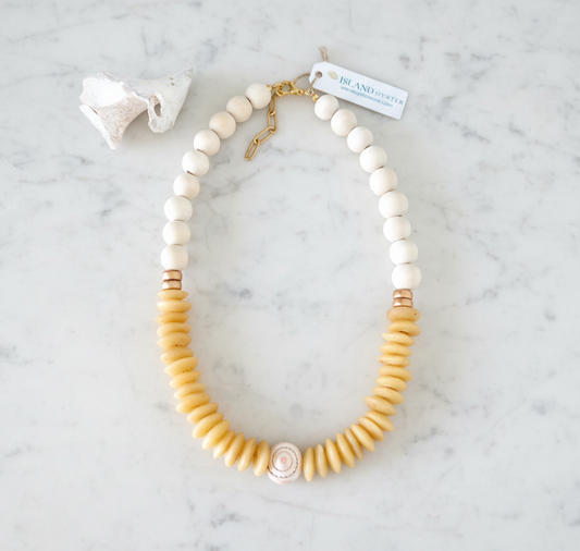 Brighten My Day / Yellow Statement Necklace