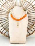 Here Fishy Gold Charm Necklace