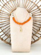 Here Fishy Gold Charm Necklace