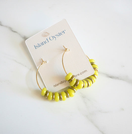Java Hoop Earrings | 5 colors