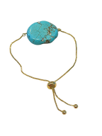 Saltwater Stone Bolo Bracelet