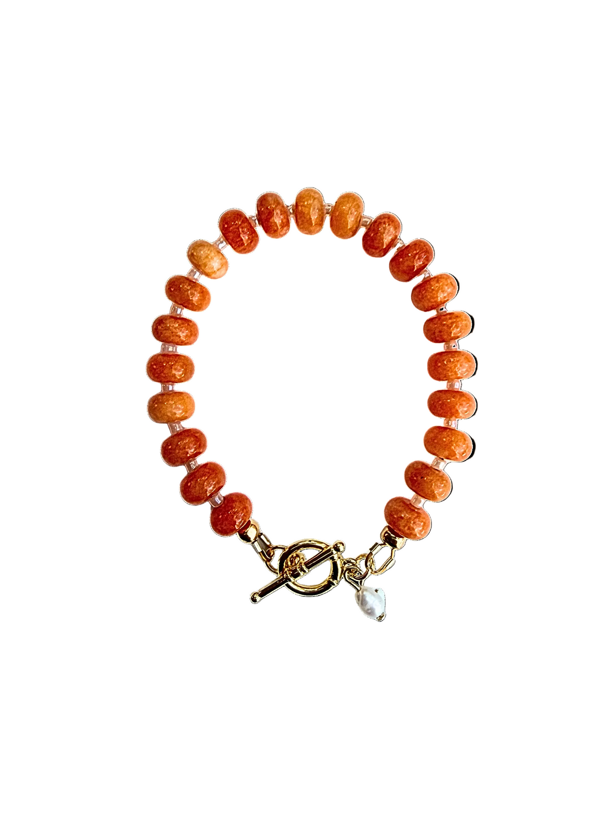 Hidden Pearl Gemstone Bracelet | 5 colors
