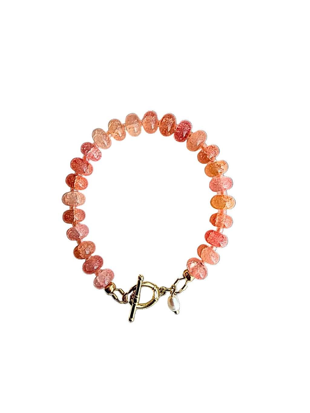 Hidden Pearl Gemstone Bracelet | 5 colors