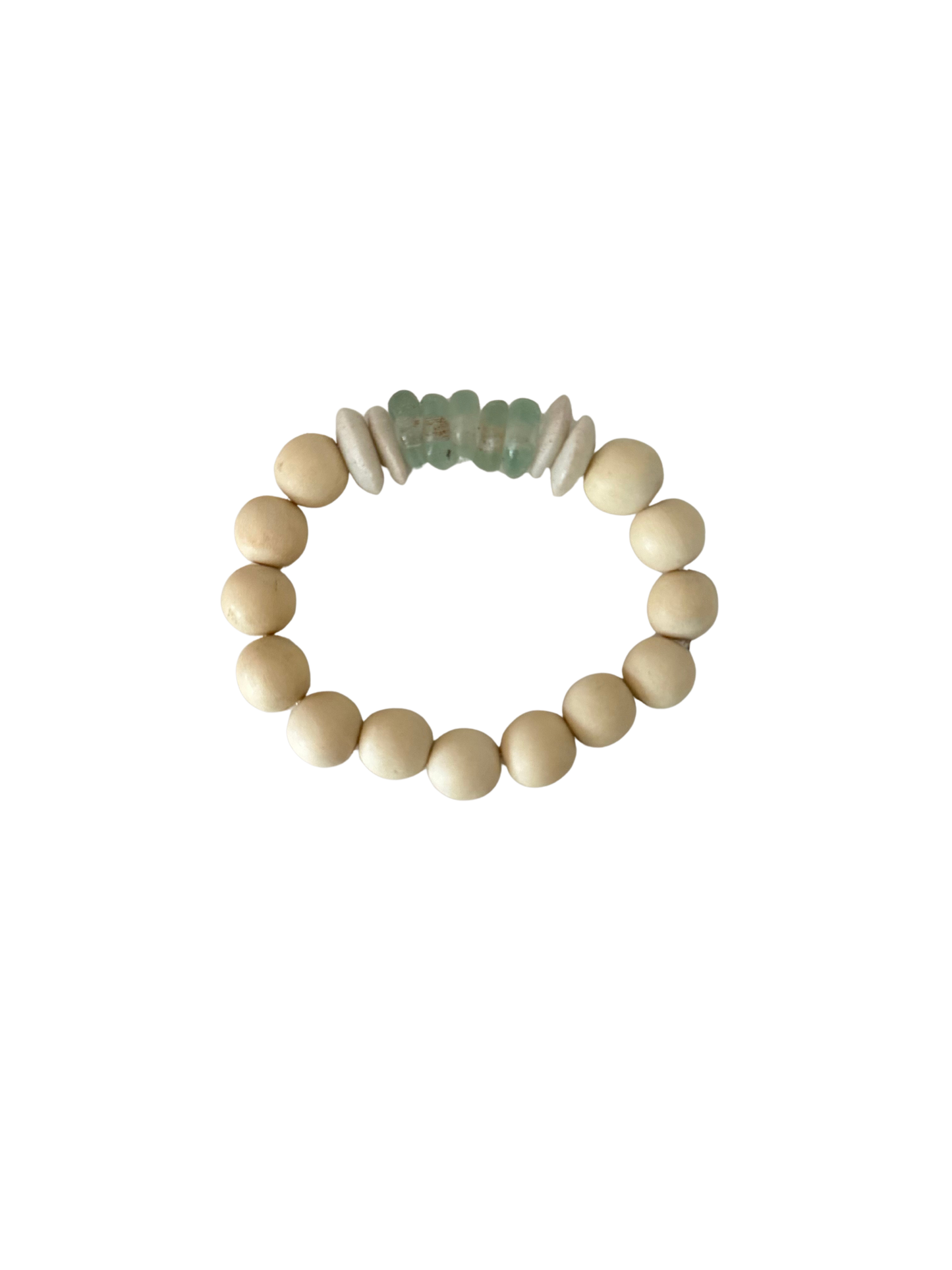 Aqua Ashanti Sea Glass Bracelet