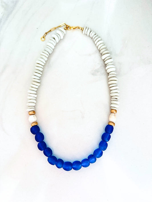 Azul Tide Sea Glass Necklace